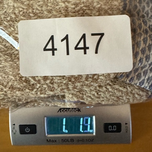 Aztec Print Open Front Duster Cardigan Sweater Size XL Southwestern Oversized - Picture 5 of 5